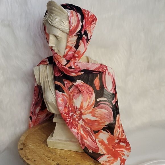 Floral Scarf  - Picture 2 of 5